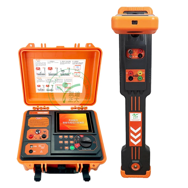 Underground cable fault locator metal pipe detection device handheld wireless pipeline locator