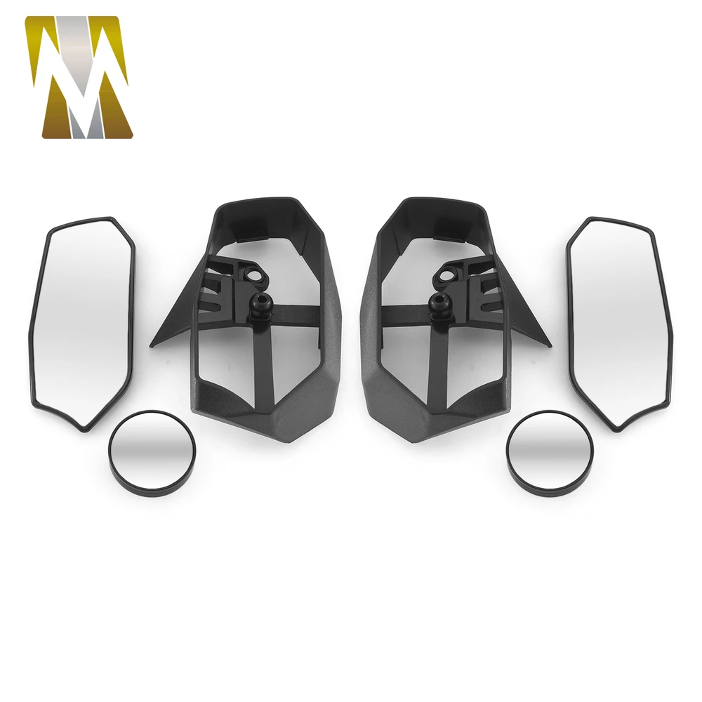 2025 Compatible with YAMAHA XMAX 300 2026 Motorcycle Rear View Mirrors Integrated Convex Side Mirror Accessories