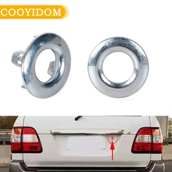 Tail Trunk Lock Cover Ring For Toyota Land Cruiser 4500 4700 LC100 1998-2007 Tailgate Lock Trim Surround Bezel 69563-60010