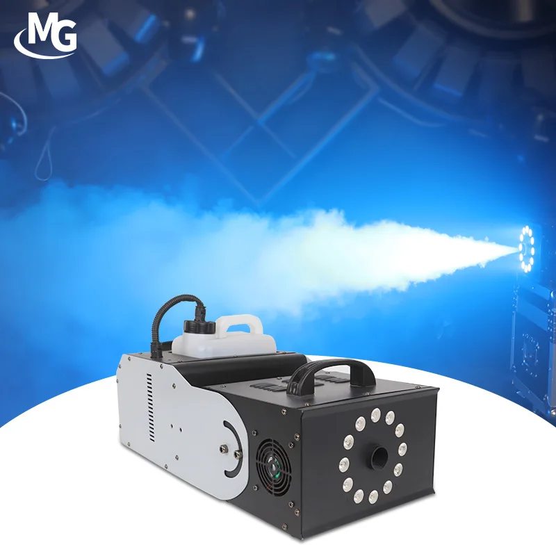 Professional Stage Effect Equipment Smoke Machine 1500W LED Multi-Angle Fog Machine