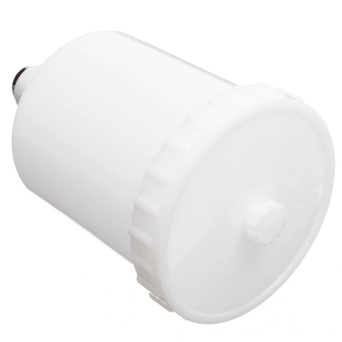 A84E-Car 600ML Plastic Air Gravity Feed Spray Paint-Gun Airbrush Cup Pot Fast Mover Threaded Connector For SATA JET