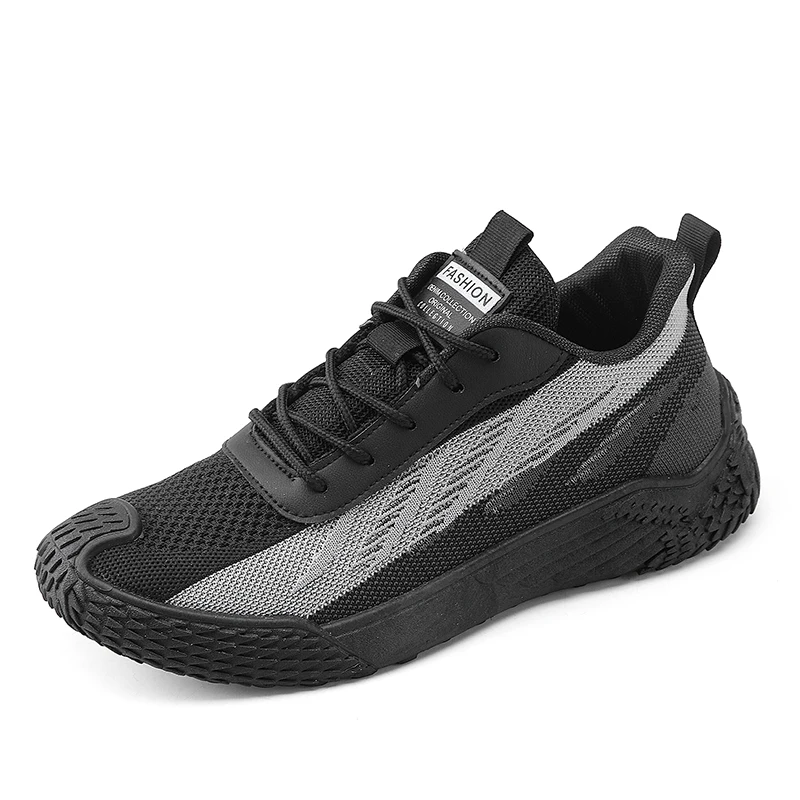 

Men's motorcycle shoes, fly woven breathable casual shoes