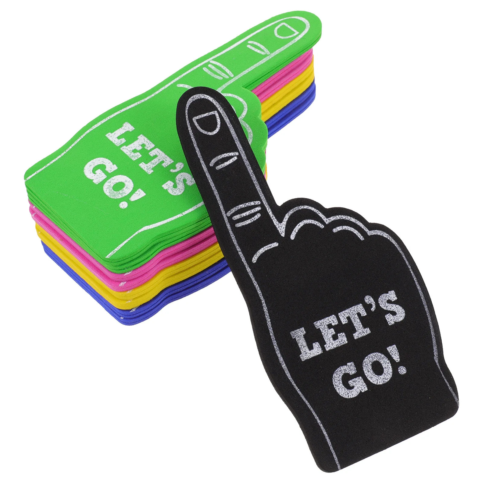 10 Pcs Finger Cots Kids Toys Cheer Props Foam Noise Makers Party Favors Football Portable Cheerleading