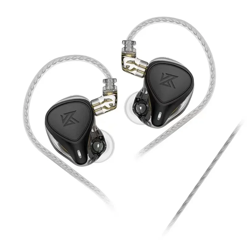 KZ ZEX Pro Electrostatic Dynamic Balanced in-Ear Earphone Noice Cancelling Sport Earbuds HIFI Music Headsets ZS10PRO DQ6 CRA DQS