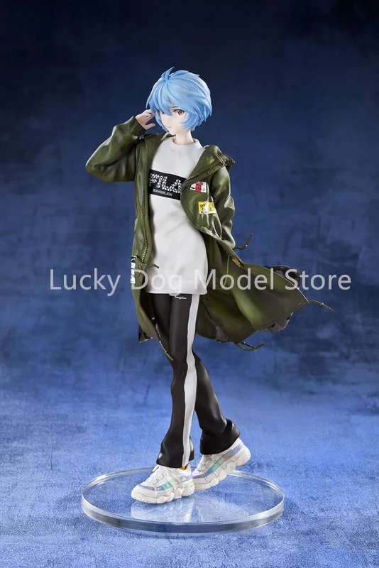 In Stock Hobby Max Original:Evangelion Rei Ayanami RADIO EVA Part.2 1/7 PVC Action Figure Anime Model Toys Collection Doll Gift