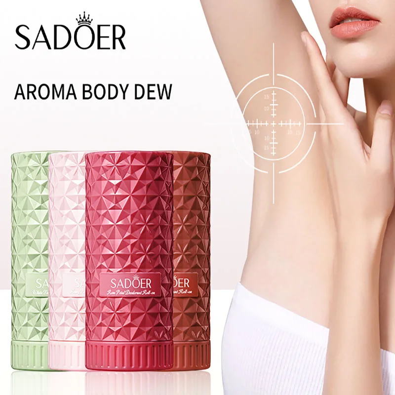 Roll-On Beads Anti Sweating Odorless Scenting Underarm Neck Deodorant Refreshing Creams Fragrant Anti Odor Body Cream