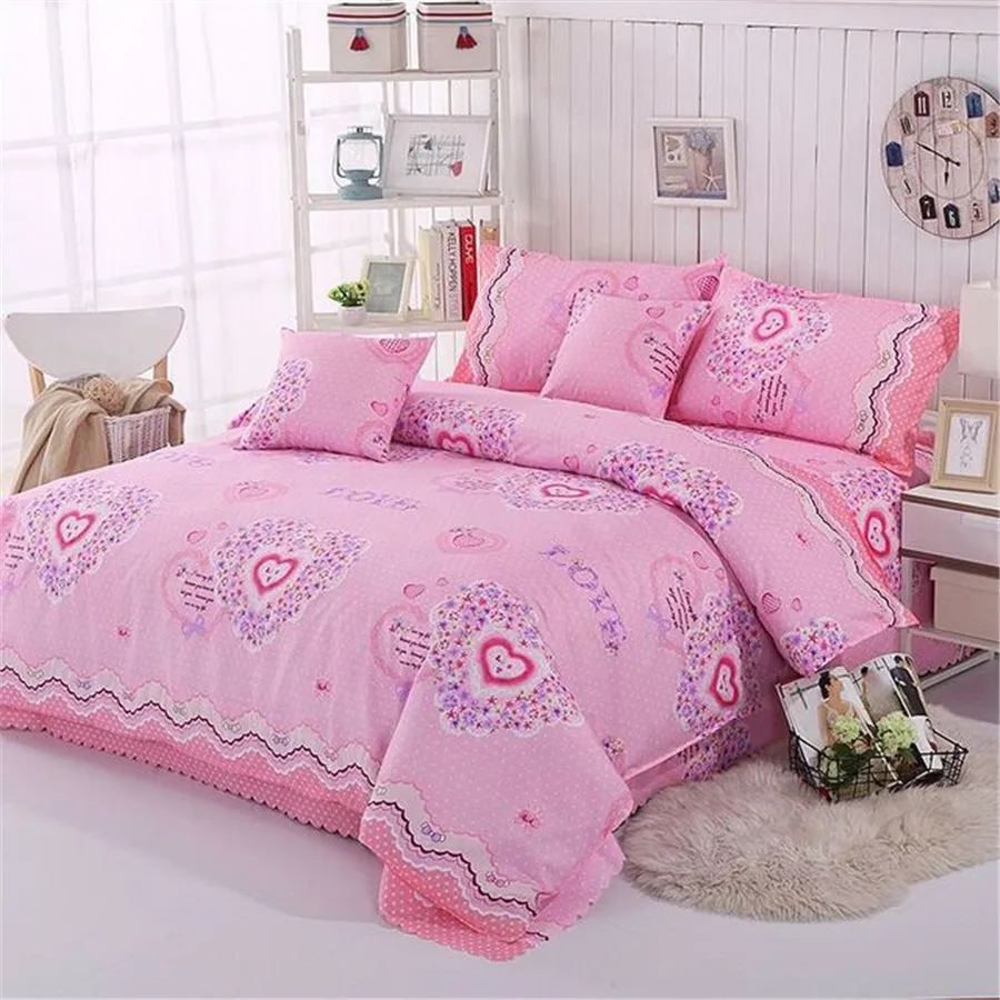 Multi-size Sheet Duvet Cover Pillowcase  Home Textile Bedding Single Piece Bedding Single Person Double Quilt Cover
