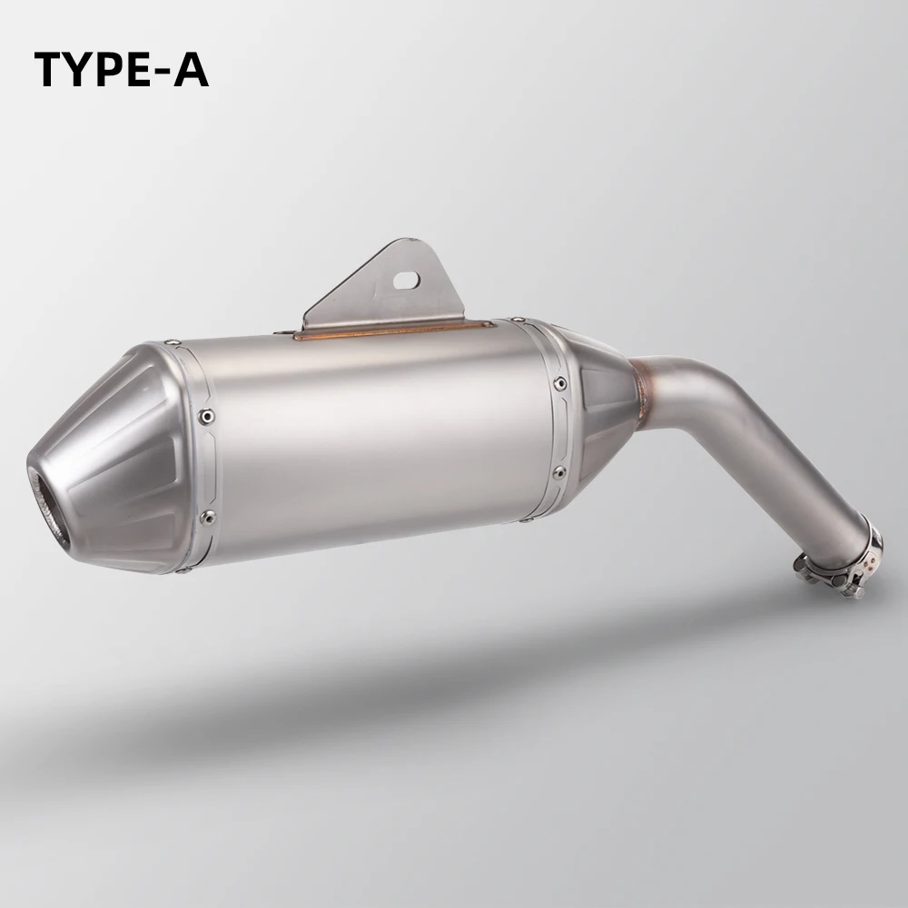 High QualityHigh PerformanceMotorcycle Slip-On Exhaust Pipe Exhaust Connection Muffler Link F750 F850 Sport 51mm