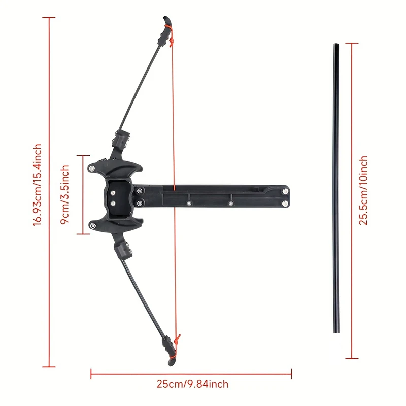 18 Steel Ball Combo/archery Dual-purpose Bow DIY Compound Bow Outdoor Hunting Shooting Practice Catapult Holiday Gift