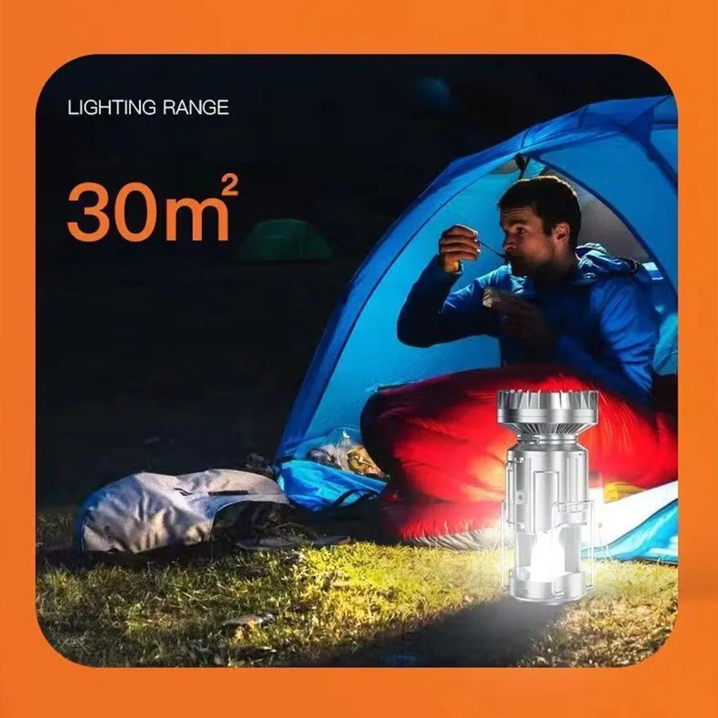 多機能屋外照明ソーラー扇風機キャンプライトキャンプライト内蔵 2400mAh 非常灯電源銀行