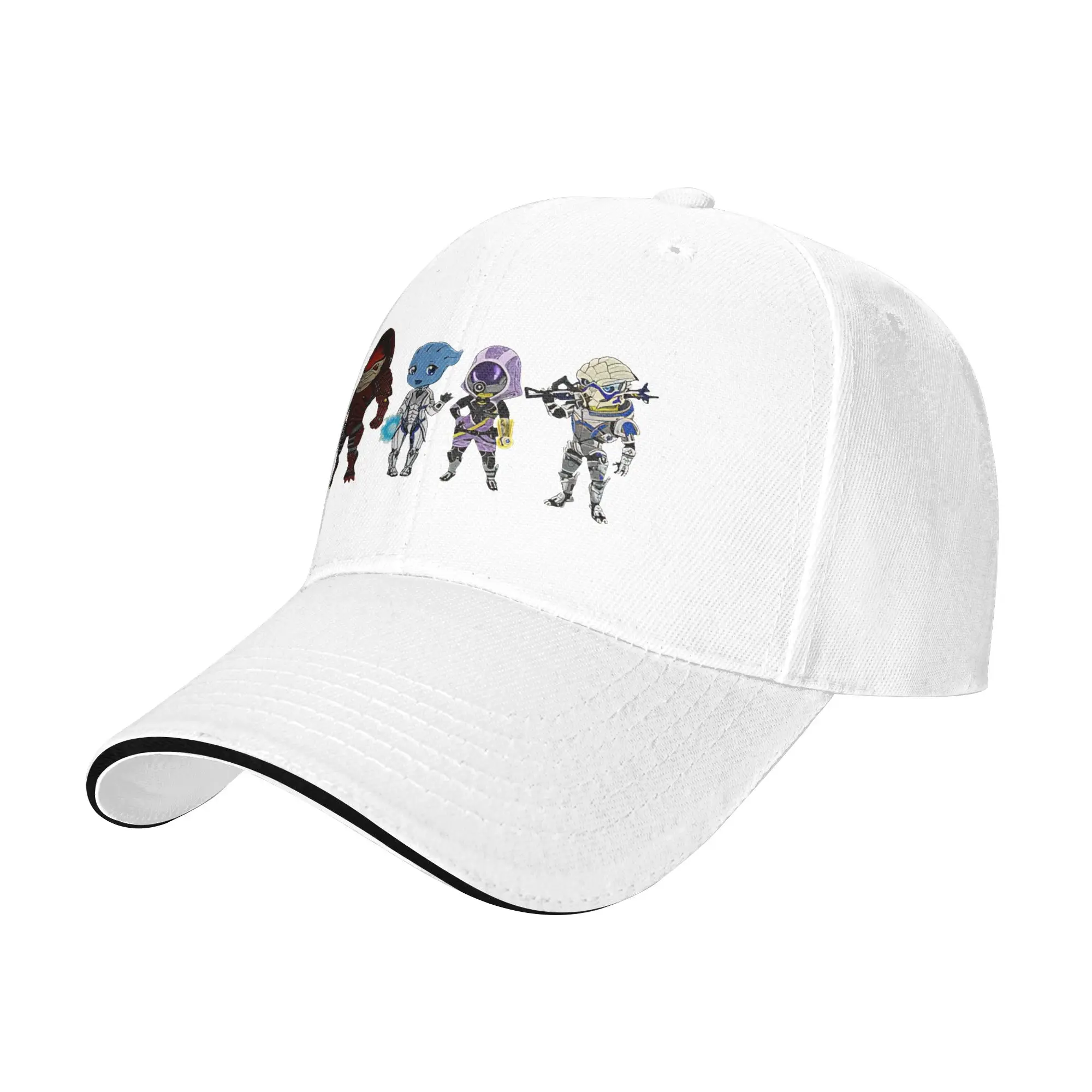 Effect Mass Game Baseball Cap Retro  Sandwich Hat for Men Women Adjustable Dad Hat Outdoor
