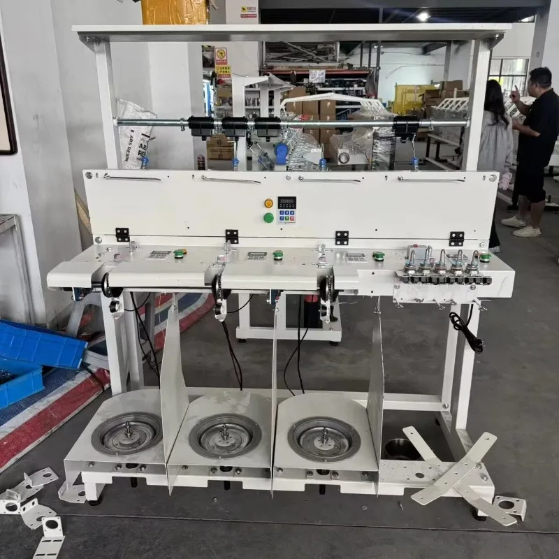 Stable Running Yarn Cone Rewinder Machine Auto Stop When Yarn Break Full Bobbin Textile Winding Machinery