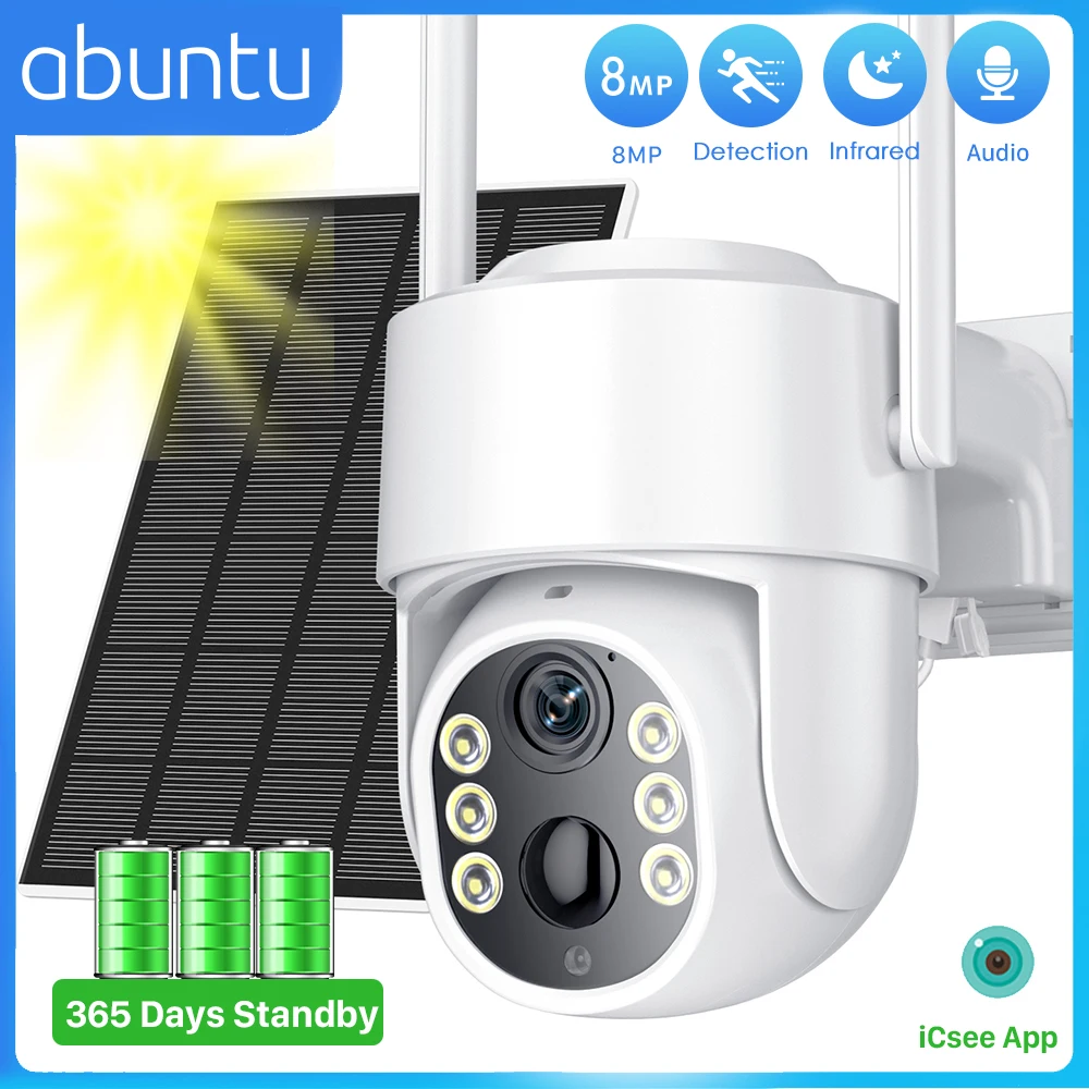 8MP Wireless Solar … - image