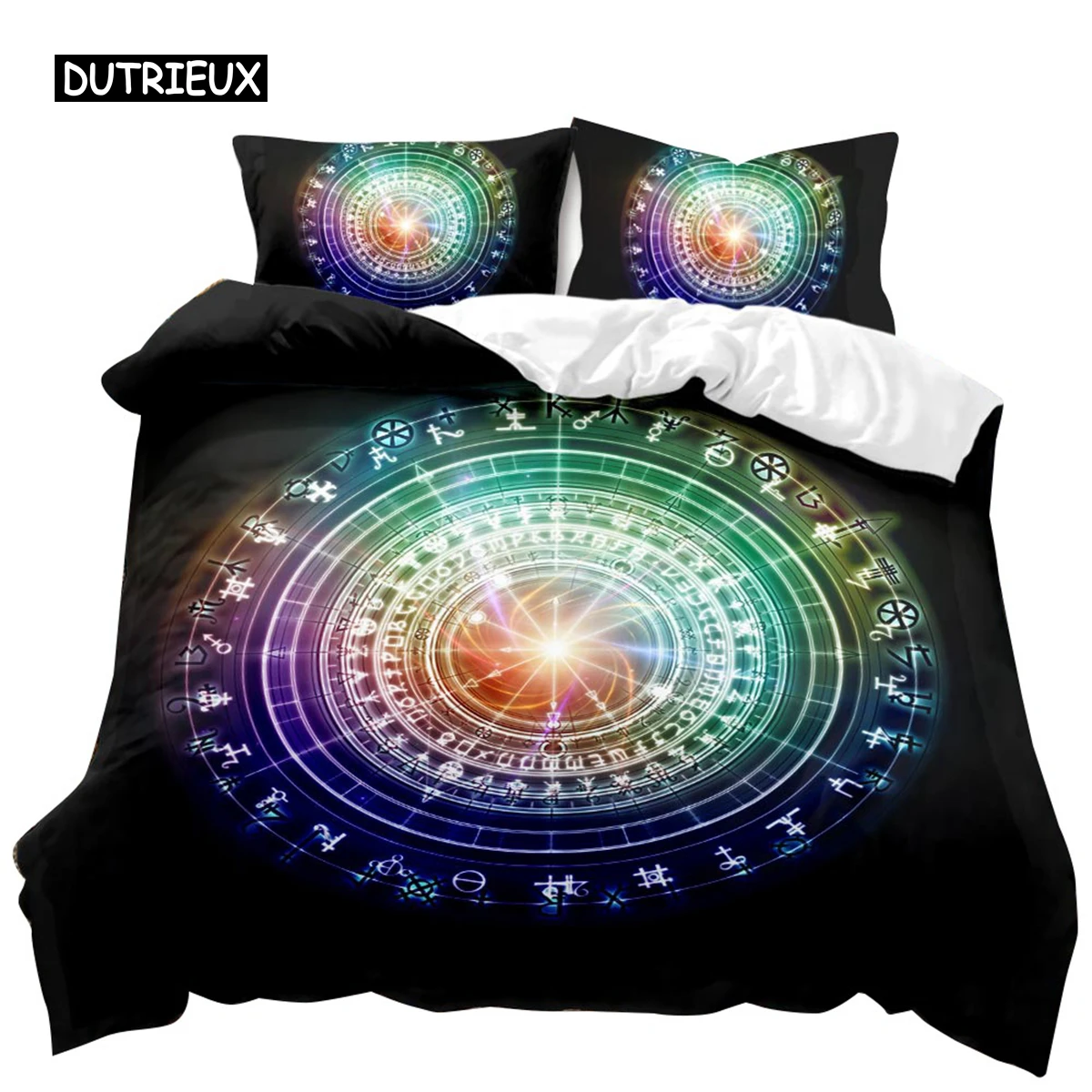 Star Duvet Cover Set Bohemian Star Arrays Bedding Set Astronomical Constellation Double Queen King Size Polyester Qulit Cover