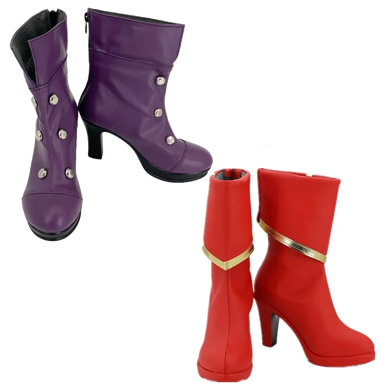 

New Anime FGO Altria Shoes Mordred Cosplay Boots Custom Made