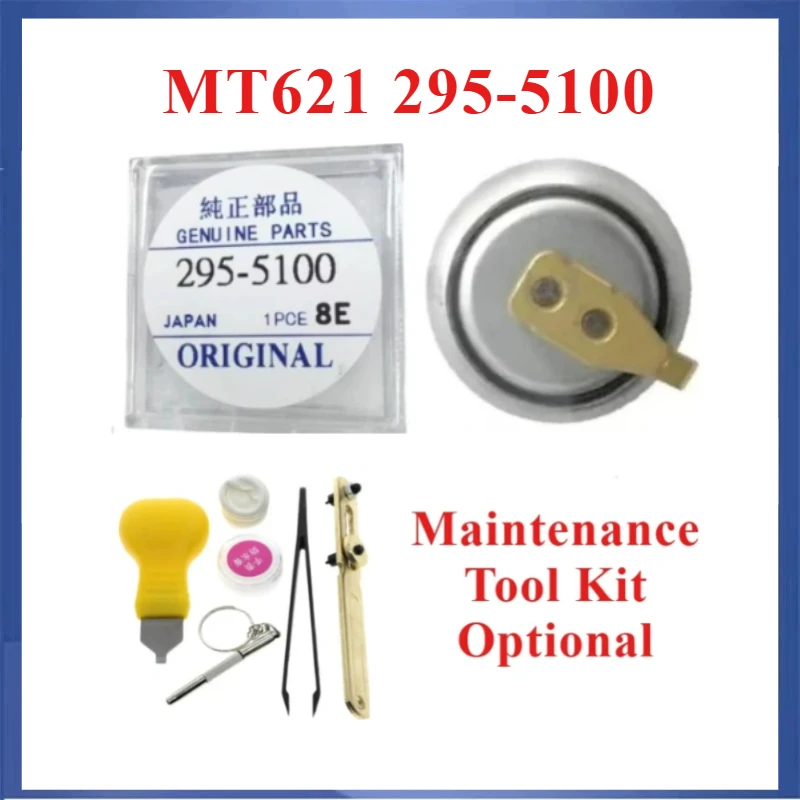 1pc MT621 295-5100 295 51 Battery with Repair Tool Reachargeable Capacitor battery for Citizen H504 E100 E001 integrated circuit