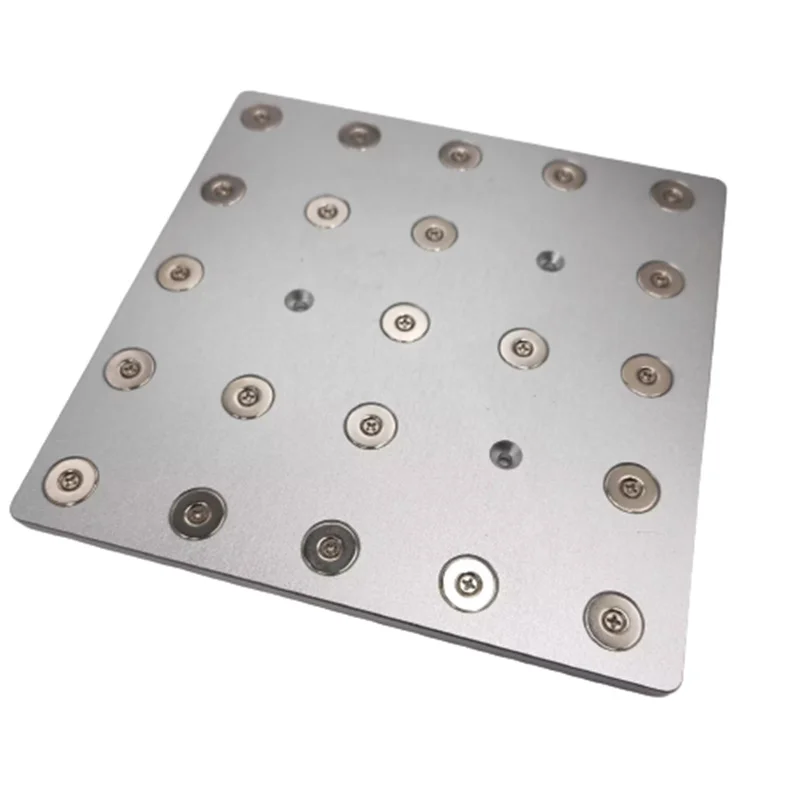Funssor V-Minion 3D printer magbed MIC6 cast aluminum bed build plate 5mm thickness high temperature magnet bed - Image 5