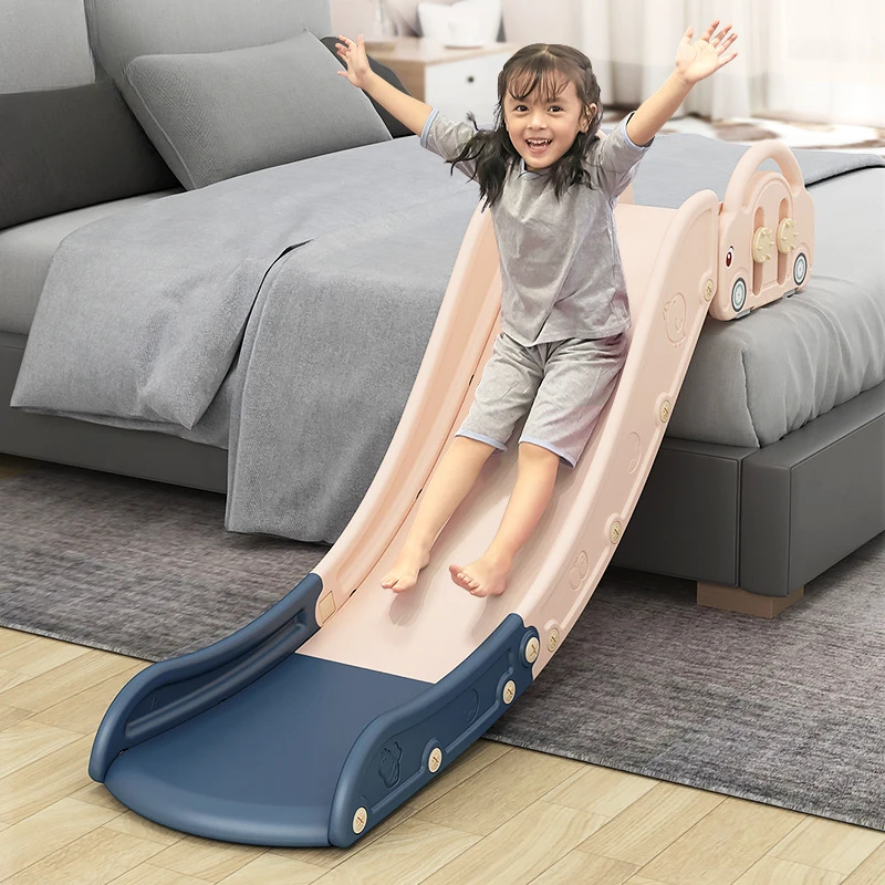 Kids Sofa Slide Climbing Slide for Bed Sofa Stair Slide Toys for Kids Playing Home Easy To Assemble The Lengthen Board Playset