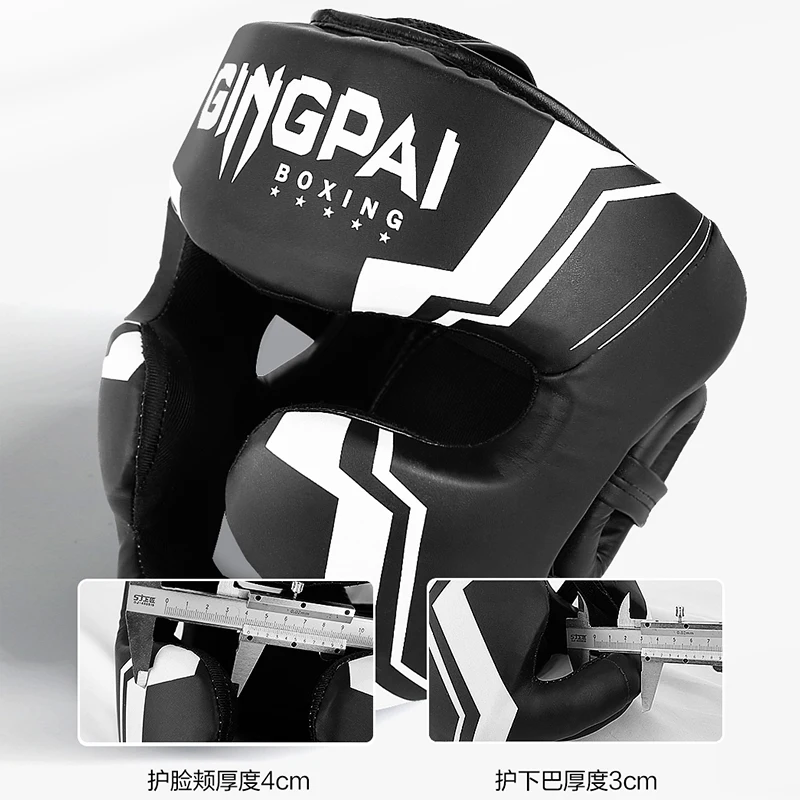 Promotion Boxing MMA Safety Helmet Head Gear Protectors Adult Child Training Headgear Muay Thai Kickboxing Full-covered Helmets