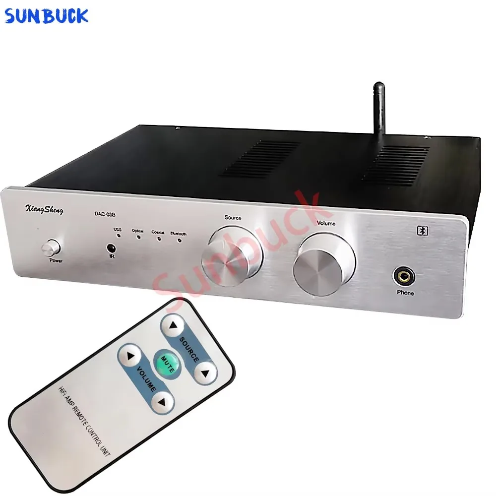 

Sunbuck CSR8675 5.0 Bluetooth DAC Decoder xmos PCM1794A TPA6120 hifi Amp