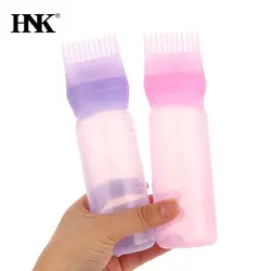 120ml Hair Dye Applicator Brush Bottles Dyeing Shampoo Bottle Oil Comb Hair Dye Bottle Applicator Hair Coloring Styling Tool