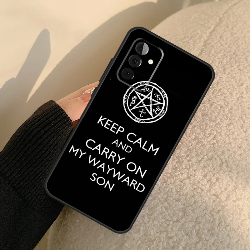 Supernatural Symbol Case For Samsung Galaxy A34 A54 A14 A15 A13 A53 A16 A26 A36 A56 A12 A22 A32 A52 A06 A35 A55 - view 6