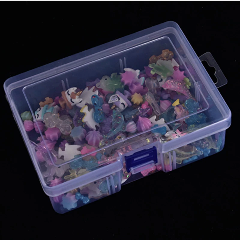 Large Pp Transparent Plastic Tool Storage Box Large Capacity Electronic Components Cosmetics Stationery Packaging Box