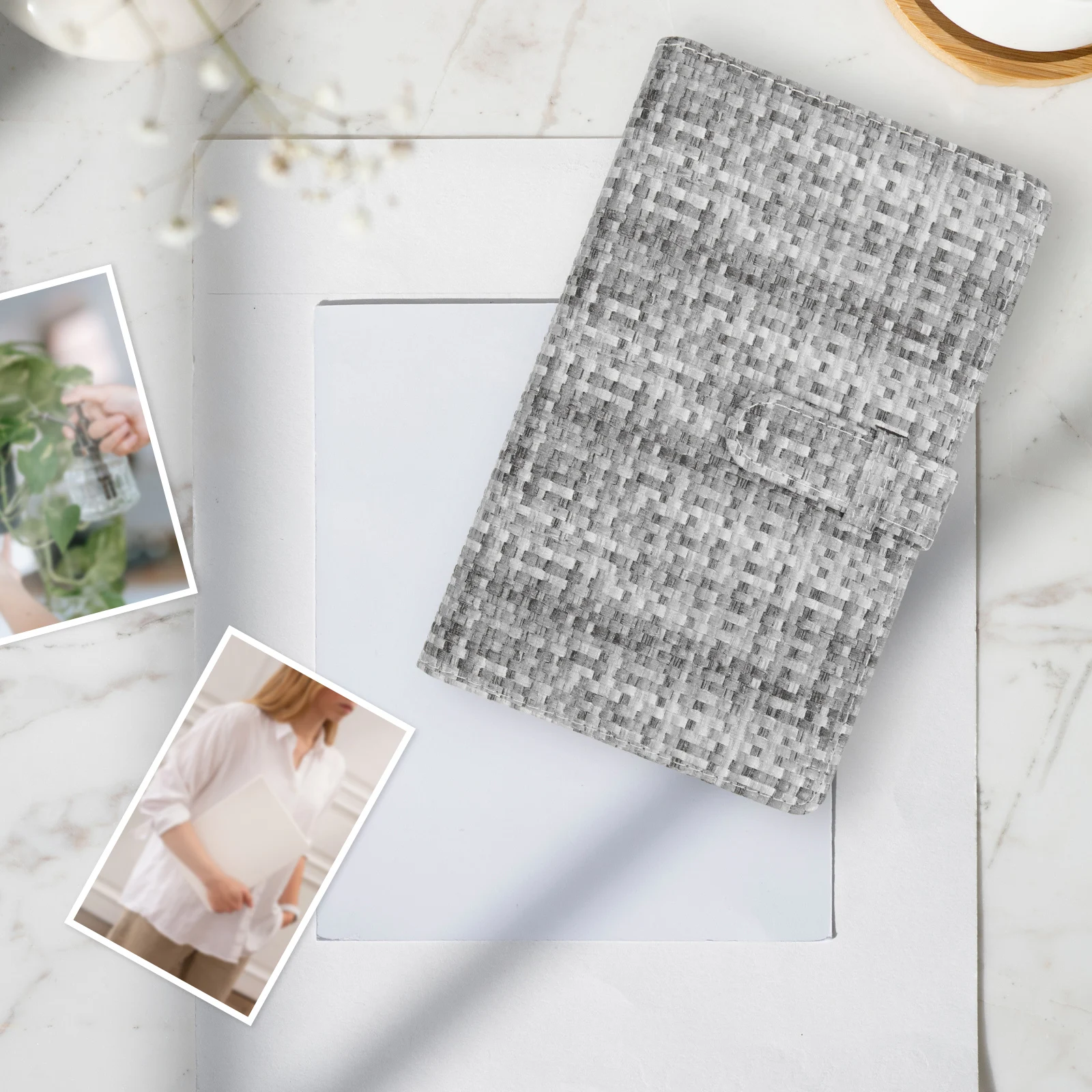 

Photo Album Pockets PU PVC Material Mini Photoalbum Books Protective Picture Storage Wedding Protective Photo Album Birthday