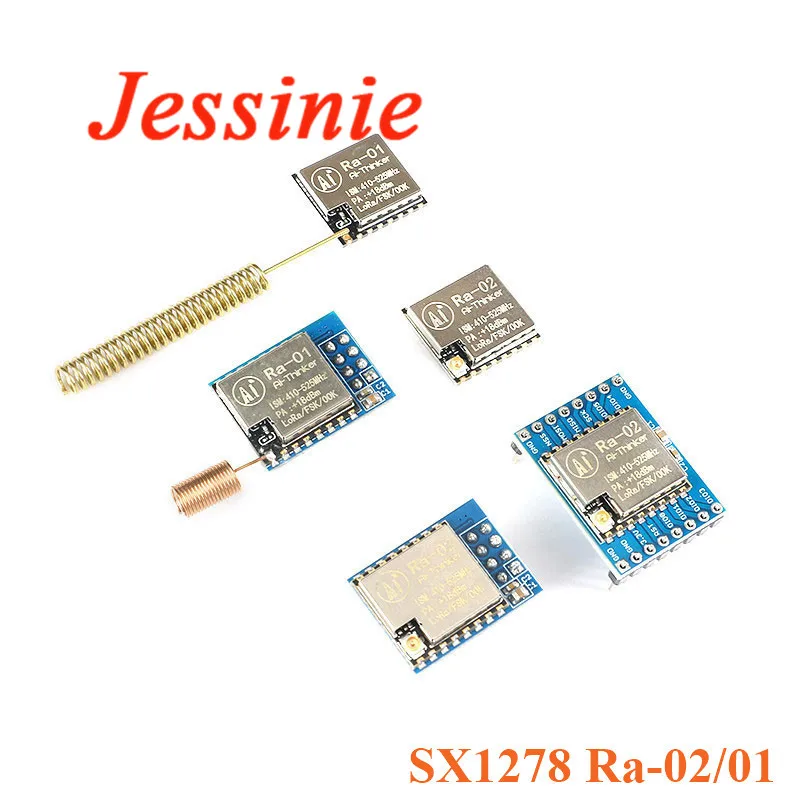 łać moduł SX1278 LoRa Ra-02 Ra-01 LoRa модуль беспроводной передачи с расширенным спектром 433 МГц/SPI-перекладач/Ra-01 Ra-02 для умного дома