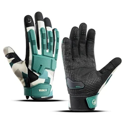 Kyncilor-guantes de conducción profesionales para motocicleta, antideslizantes, resistentes al desgaste, pantalla táctil sensible, absorción de impacto