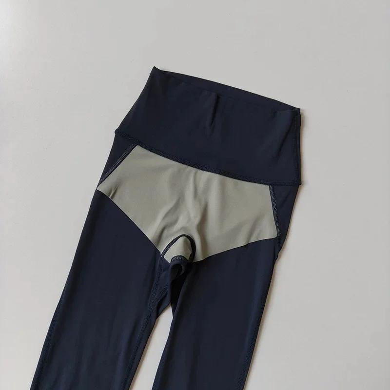 Damen-Stretch-Leggings mit hoher Taille, integriertem Innenfutter, ohne Unterwäsche, Scrunch-Design, Po-Lifting-Effekt, Yoga-Hose für Pilates und Workout – Detail 11