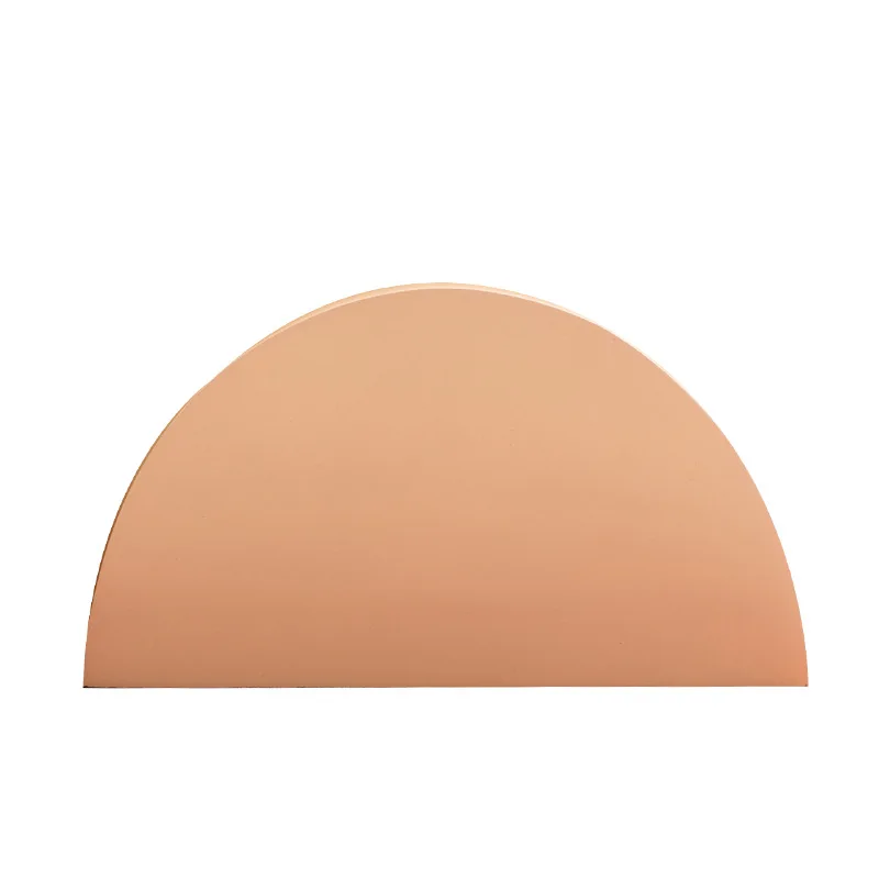 

Modern simple geometric pink resin ornaments, home entrance window decoration, home soft decoration
