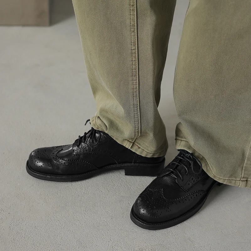 Женские туфли EAGSITY из коров – обзор и цена Oxford Shoes Brogue
