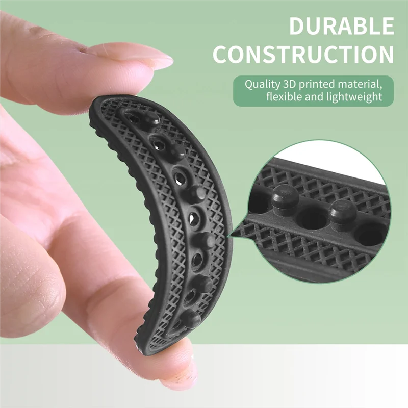 【Hot Selling】2Pack Hat Extender, 3D Printed Hat Size Extension Accessories, Holes Adjustable Cap Half Size Extender