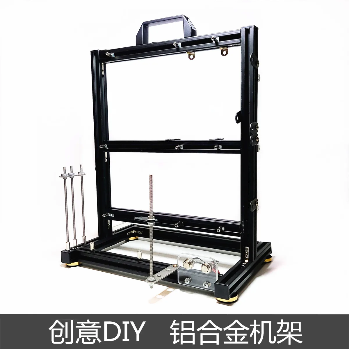 Open Chassis General Assembly Portable Matx Computer Desktop Frame Aluminum DIY Creative Personality Cooling