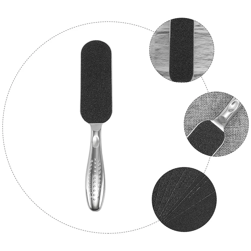 

Heavy Duty Foot Callus Remover with Ergonomic Design Stainless Steel Foot Scraper for Safe Easy Pedicure Care At Home Or Salon