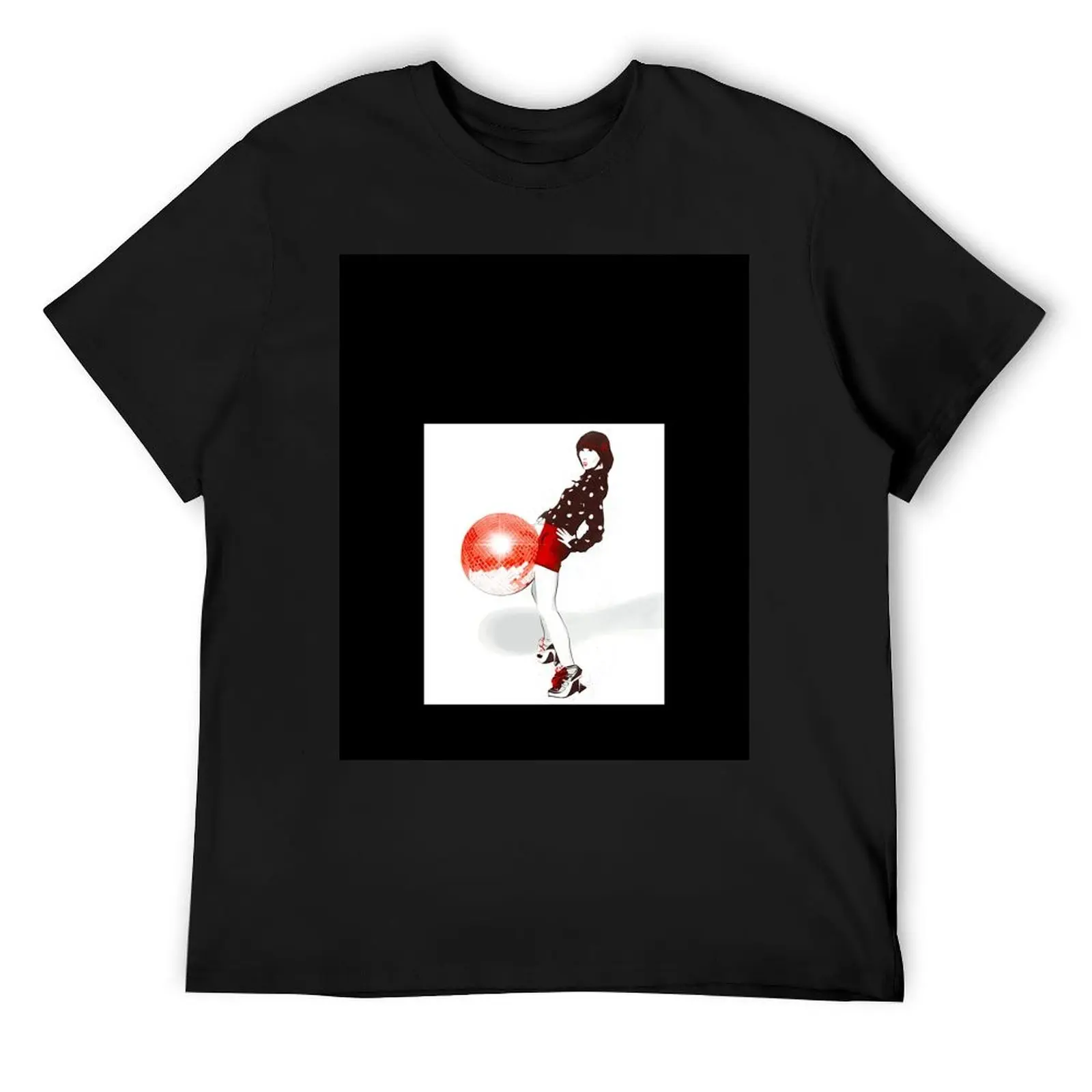 Karen O T-Shirt quick-drying cotton graphic tees mens graphic t-shirts pack