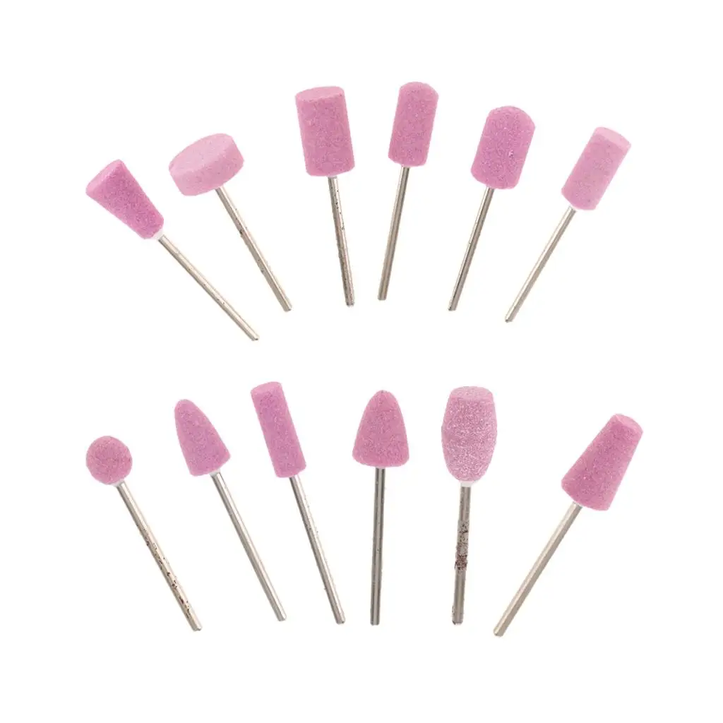 

12 Nail Polishing Grinding Manicure Pedicure Cuticle Clean The