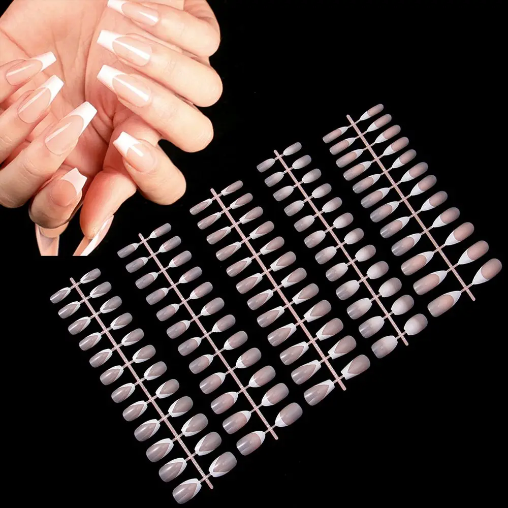 Красота-натуральные-накладные-ногти-балерины-полное-покрытие-накладные-ногти-маникюрный-инструмент