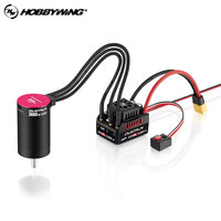 HobbyWing QuicRun WP 10BL120 G2 120A ESC 3652 3660 G2 Motor Brushless Combo for 1/10 RC Model Car