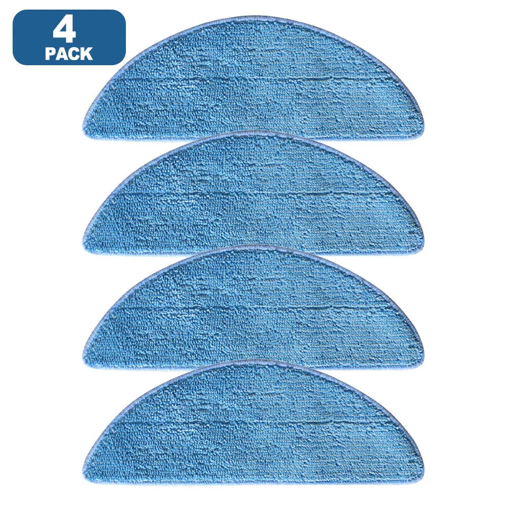 

Reusable Washable Microfiber Mop Cloth for Cecotec For Conga M50 and For X-Treme Replacement Cleaning Pad for Floor 4 or 10 Pack