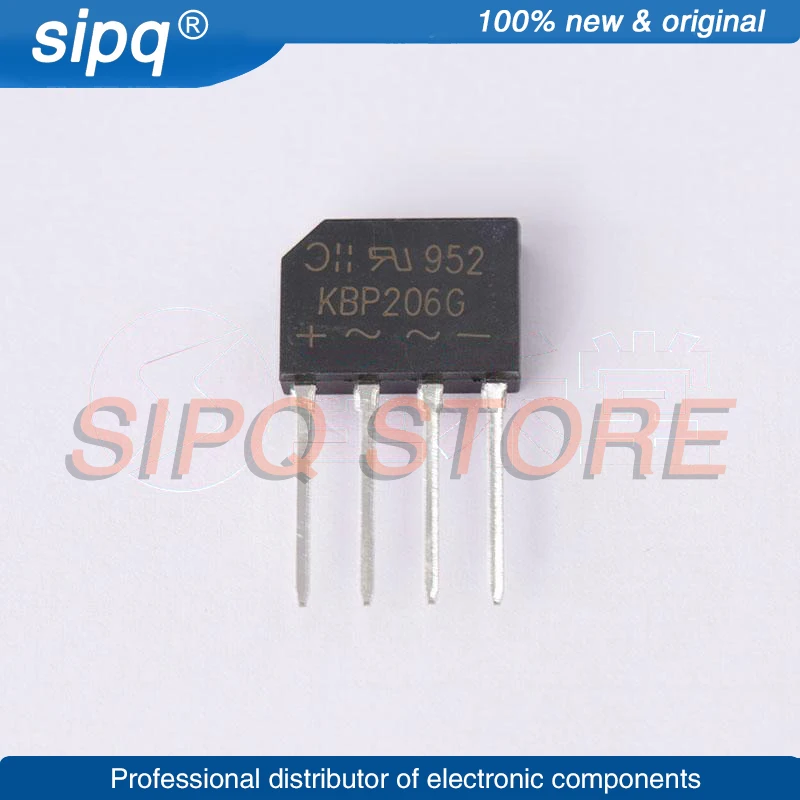 10PCS/LOT KBP206G K…