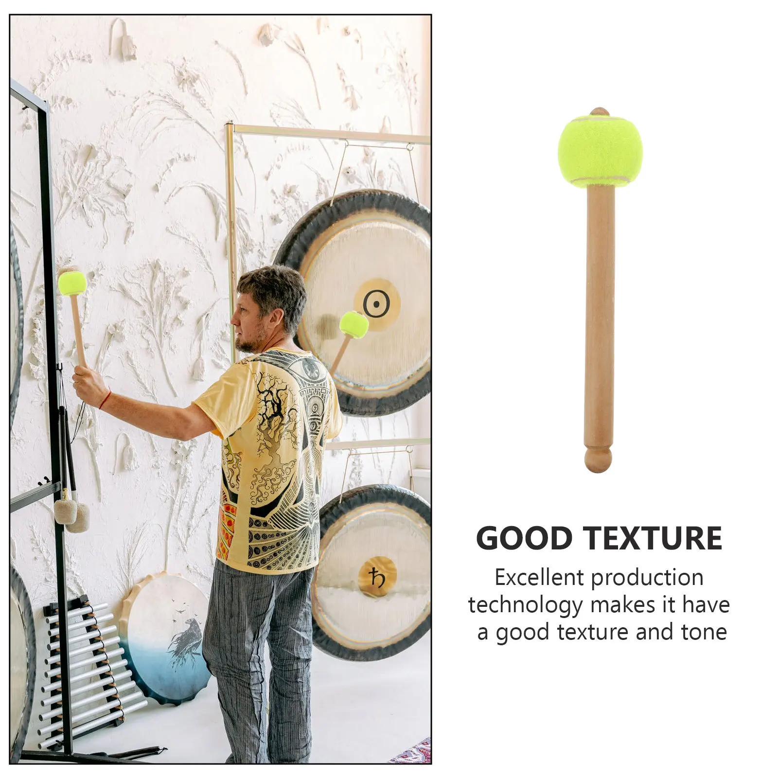 

Timpani Sticks Wooden Mallets for Percussion Instruments Professional Drumstick Set Mallets