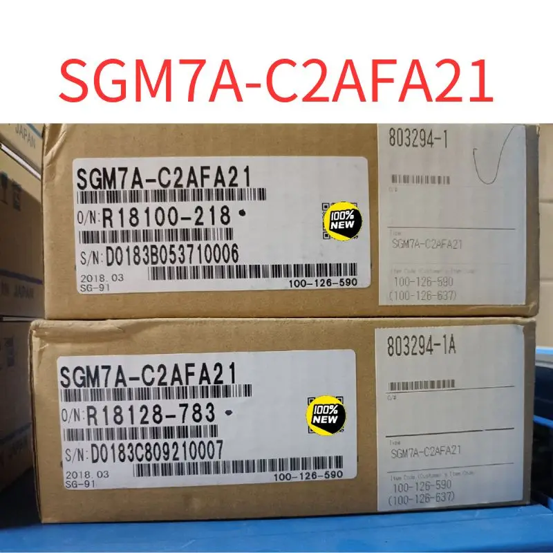 Brand New SGM7A-C2AFA21 servo motor 200W Fast Shipping