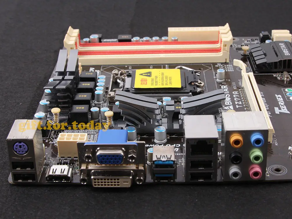 Carte mère originale pour Biostar TZ77A Intel Z77, LGA 1155 DDR3