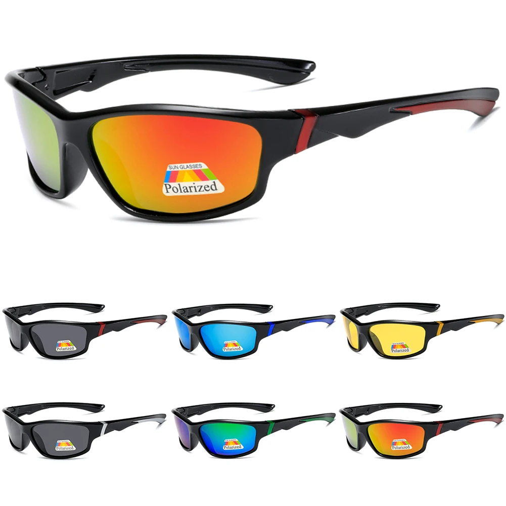 

Vintage Square Polarized Cycling Sunglasses Men Women Sports Goggle Driving Fishing Hiking Sunglasses Driver's Eyewear Equipment