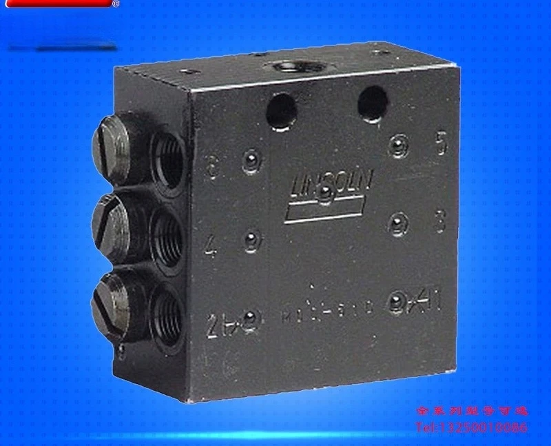 LINCOLN Lincoln Grease Dispenser SSV6 Oil Dispenser 619-26473-1 Progressive Fixed Metering Distribution Valve