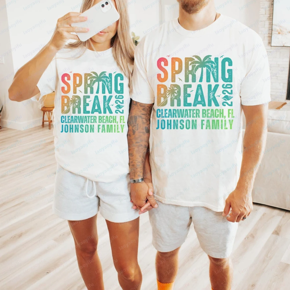 Family-Cruise-Shirts-Matching-Cruise-Crew-Tshirts-Gifts-Birthday-Spring-Break-Adult-Graphic-T-Shirts-Women-Clothes-Harajuku-Tops