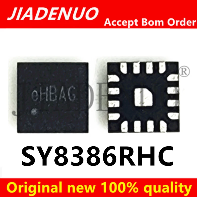 (5Pcs)100% New SY8386RHC SY8386 (Ehaiz Ehbjf Ehbak Eh...) QFN-16 Chipset