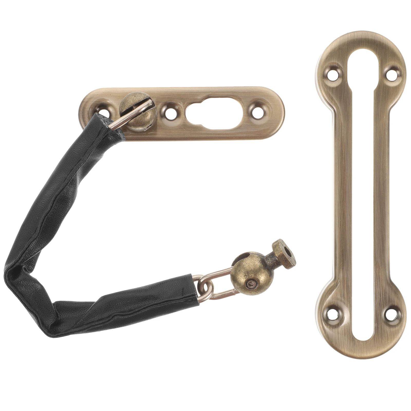 Heavy Duty Reinforcement Latch For Interior Front Doors Stainless Steel Durable Easy Install Multiple Thickness